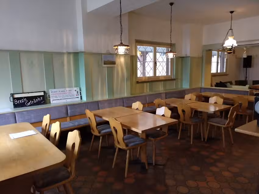 3-Seenbahn Bistro in der Bahnhofsgastst&auml;tte Seebrugg