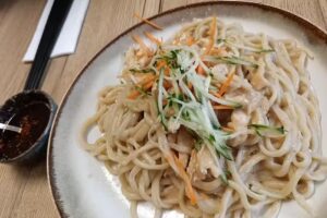 Amber Pulled Noodles
