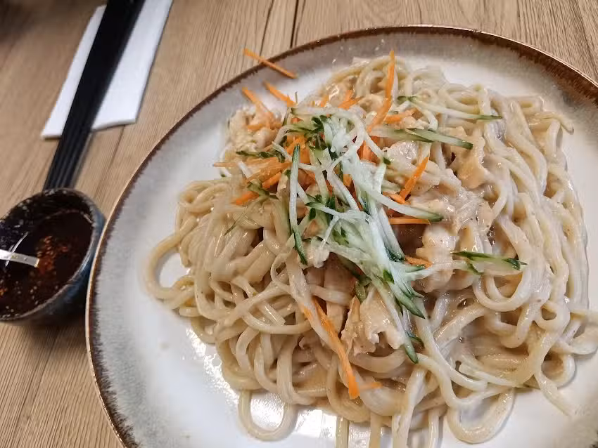 Amber Pulled Noodles