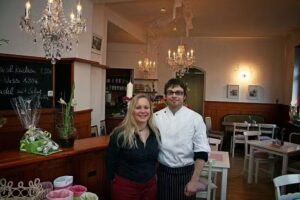 Apfel und Streusel