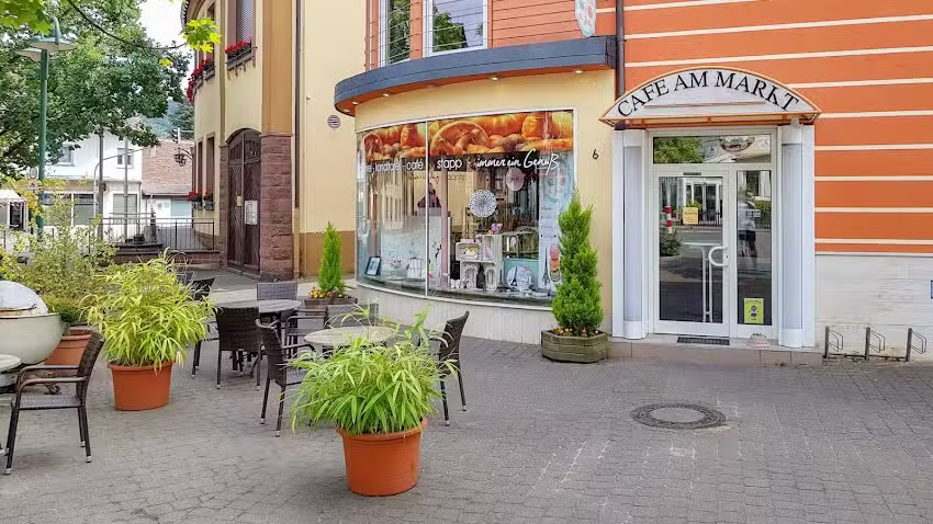 B&auml;ckerei Stapp, Caf&eacute; am Markt
