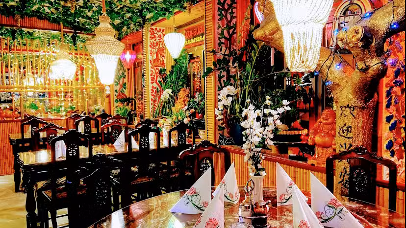 Bambus-Haus China-Thai
