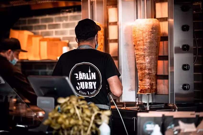 B&auml;rlin Curry Kebab