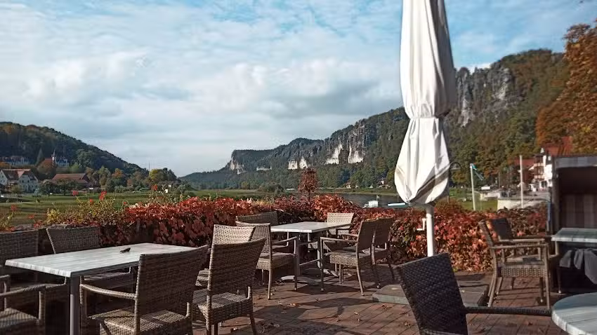 Basteiblick Haus Rosengarten