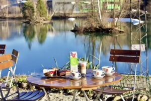Biergarten am Wasserskilift
