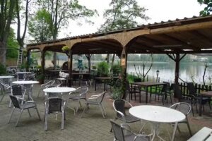Biergarten am Wiesensee, ebenerdiger Zugang