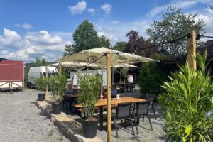 Biergarten an der Fischzucht Schlereth