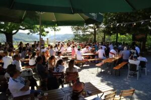 Biergarten &ndash; Aussichtsplatte Rauschbart