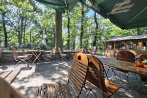 Biergarten Glashaus