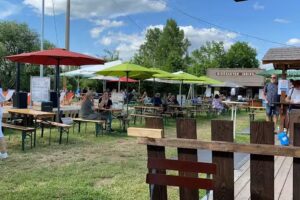 Biergarten im Auenpark