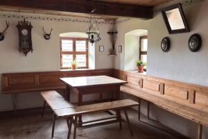 Biergarten im Freilichtmuseum