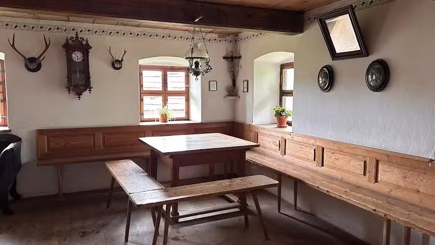 Biergarten im Freilichtmuseum