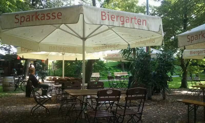 Biergarten im Jordanpark