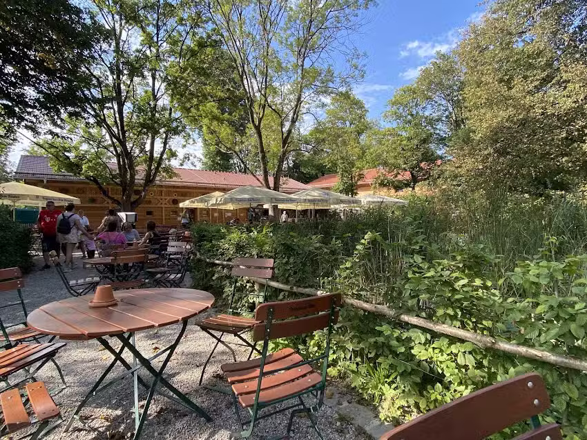 Biergarten im M&uuml;hlendorf