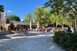 Biergarten im Stadtpark