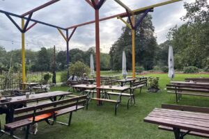 Biergarten im Stadtpark Meiderich