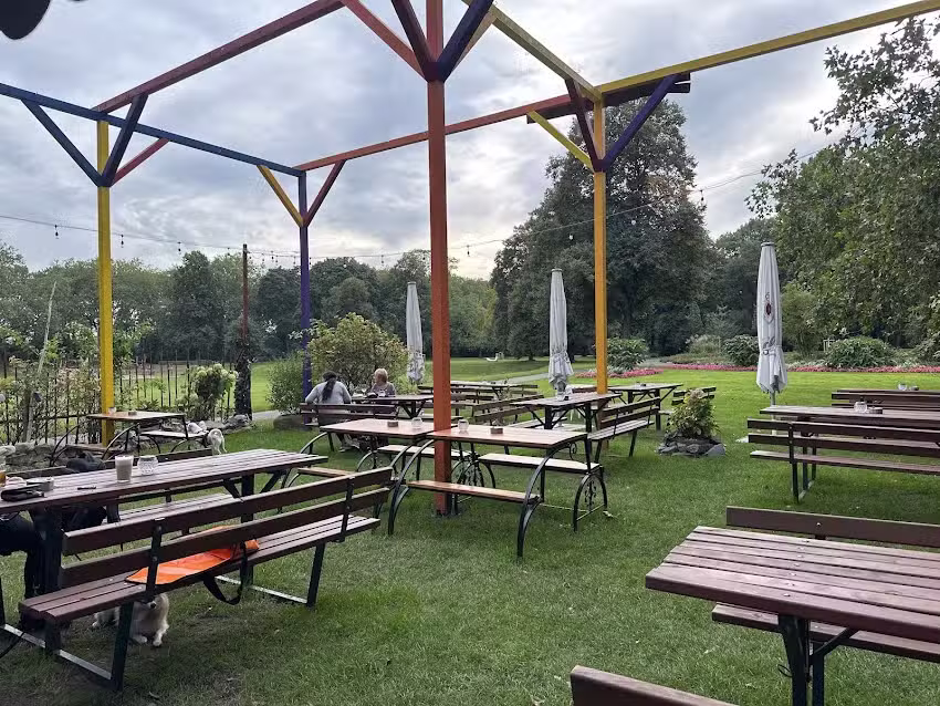 Biergarten im Stadtpark Meiderich