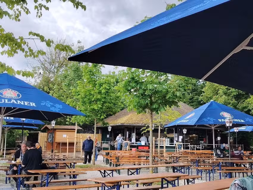 Biergarten im Westpark