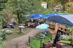 Biergarten „Manhattan Ost“