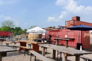Biergarten Zeche Ewald wird STEELPARK
