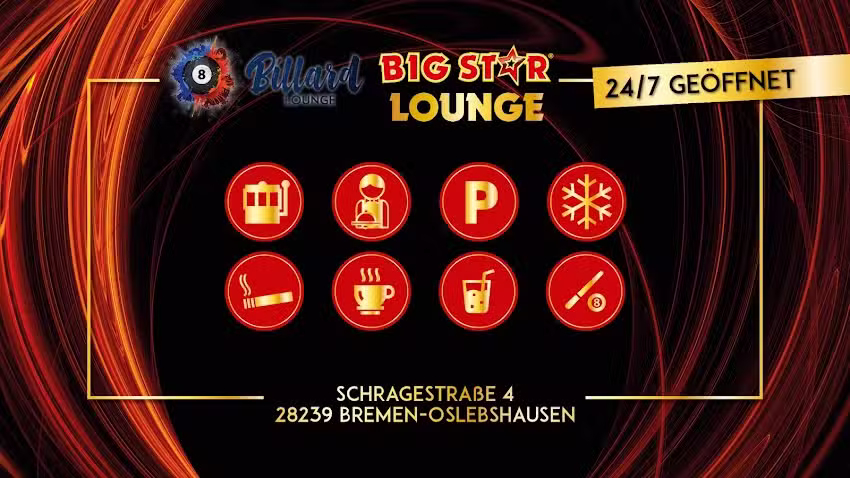 BIG STAR Lounge / Billard Lounge