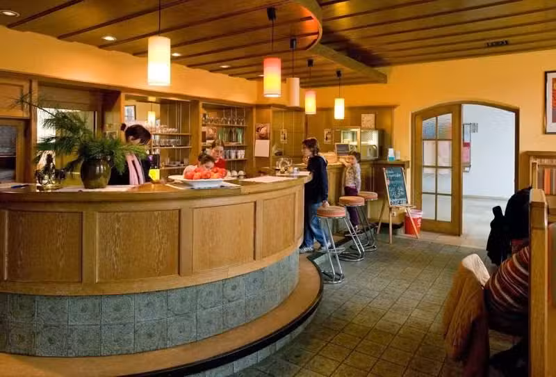 Bistro in der st&auml;dtischen Musikschule