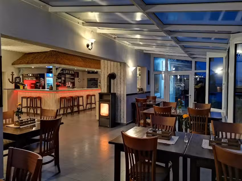 Blank eck griechische Restaurant