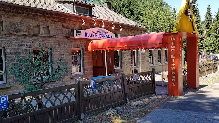 Blue Elephant / Blauer Elefant