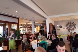 Bootshaus Blumenthal Restaurant mit Weserblick