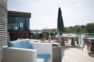 Bootshaus im Seepark