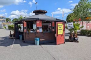 Bratwurst Schwenkgrill