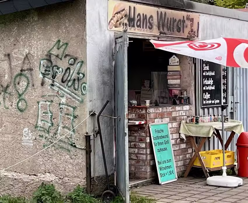 Bratwurststand &bdquo;Hans-Wurst&ldquo; &ndash; Aribert G&uuml;ntzel