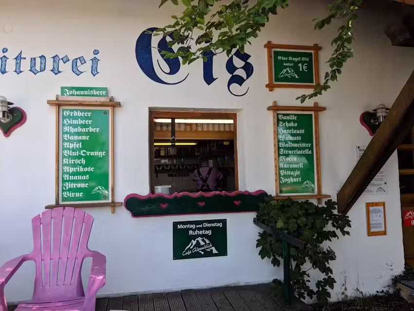 Caf&eacute; Alpenblick Eisdiele