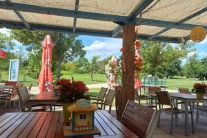 Caf&eacute; im Park der Sinne