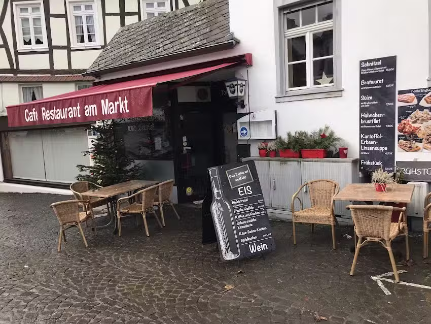 Cafe und Restaurant am Markt
