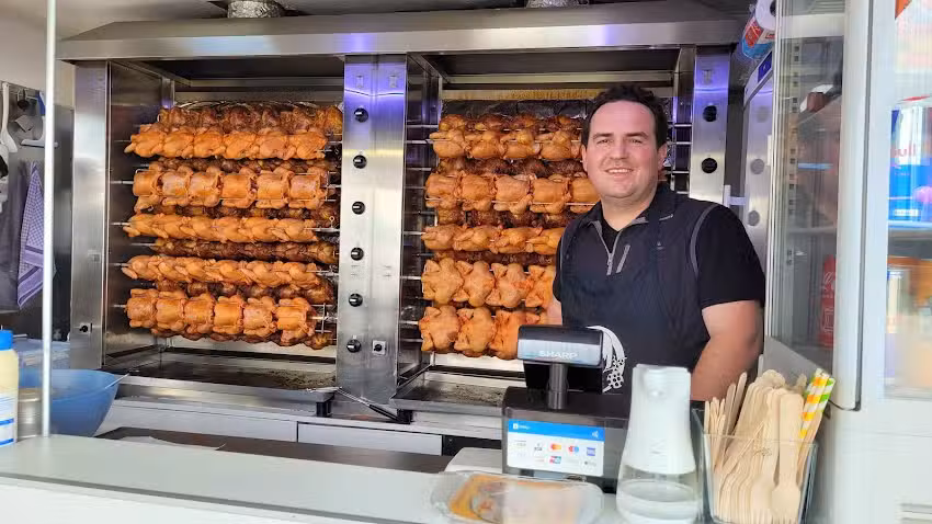 Calimero- H&auml;hnchengrill