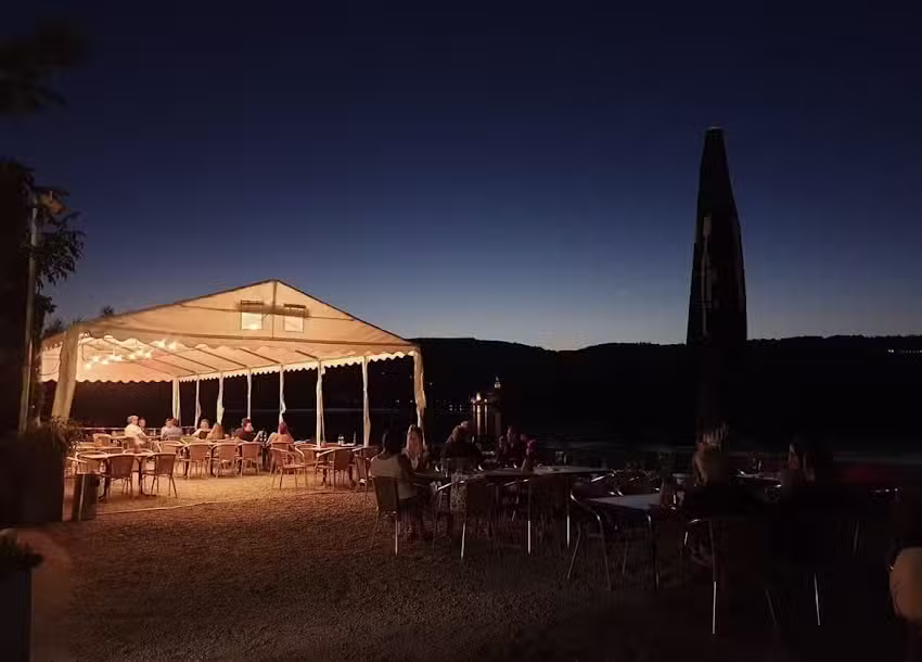 Campingplatz Hindenburgbr&uuml;cke &ndash; Gastst&auml;tte &bdquo;Bauer Schorsch&ldquo;