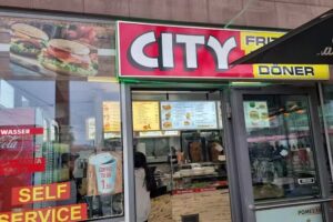 City Burger und Fritten