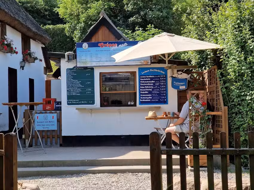 Cr&ecirc;pes und Meer