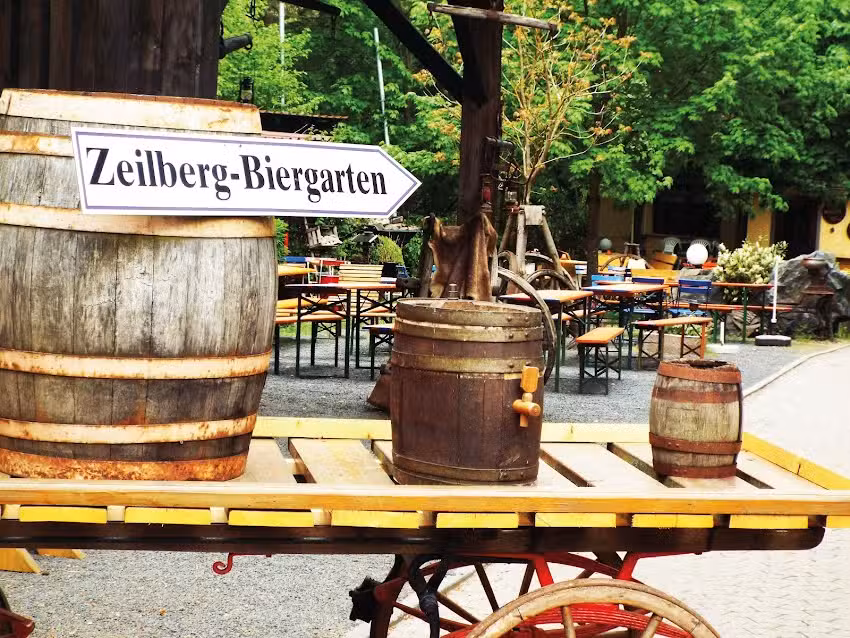 Diakonie &ndash; Biergarten auf dem Zeilberg
