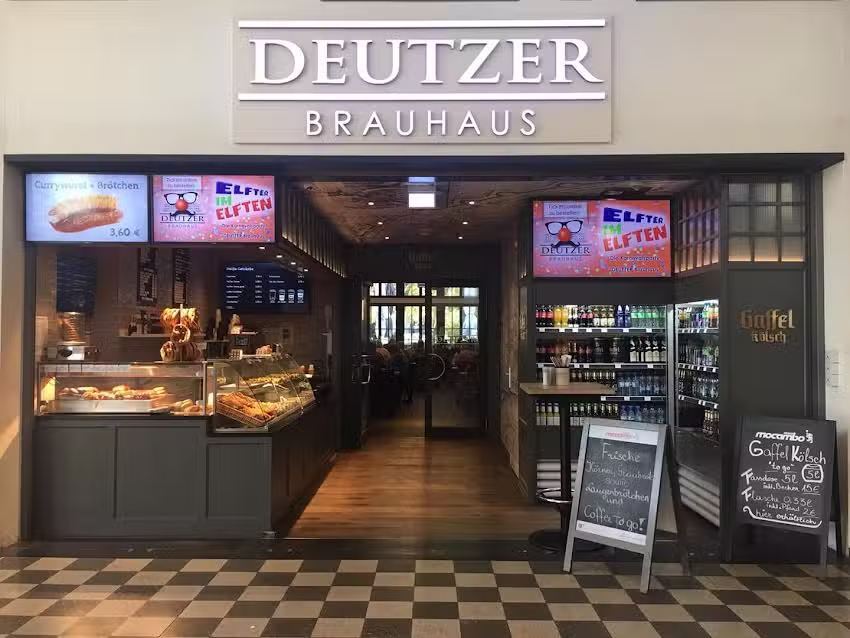 Die &bdquo;Metzgerei&ldquo; im Deutzer Bahnhof (Imbiss)