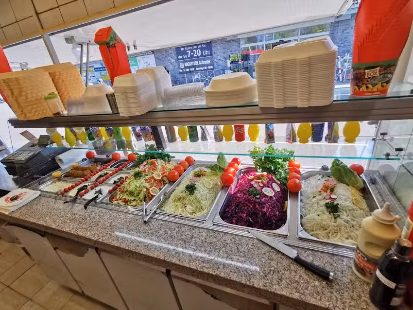 D&ouml;ner Station bei Edeka