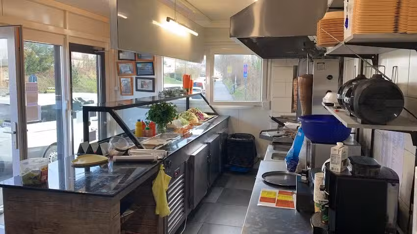 Drehspie&szlig; am Bahnhof