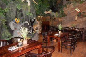 Dschungelrestaurant