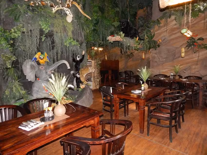 Dschungelrestaurant