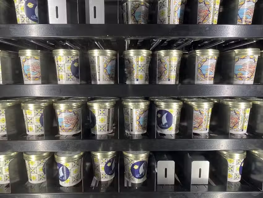 Eisautomat der Eis-Manufaktur da Fabio