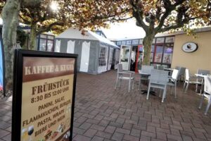 Eiscaf&eacute; Kaffee und Kugel
