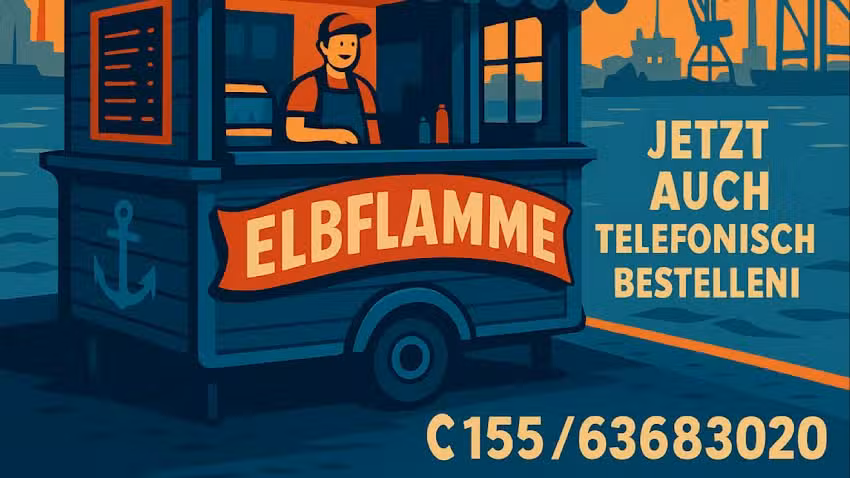 Elbflamme | Currywurst , Pommes & mehr