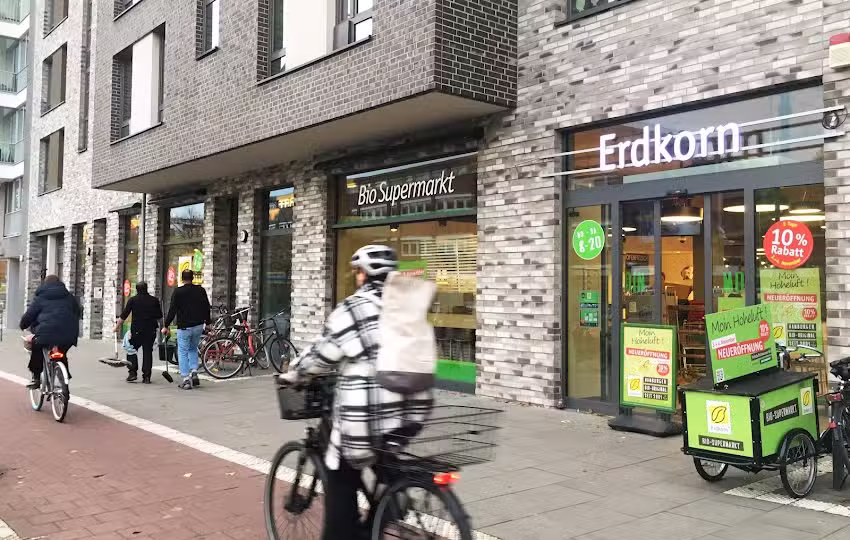 Erdkorn Bio-Supermarkt in Hamburg Hoheluft