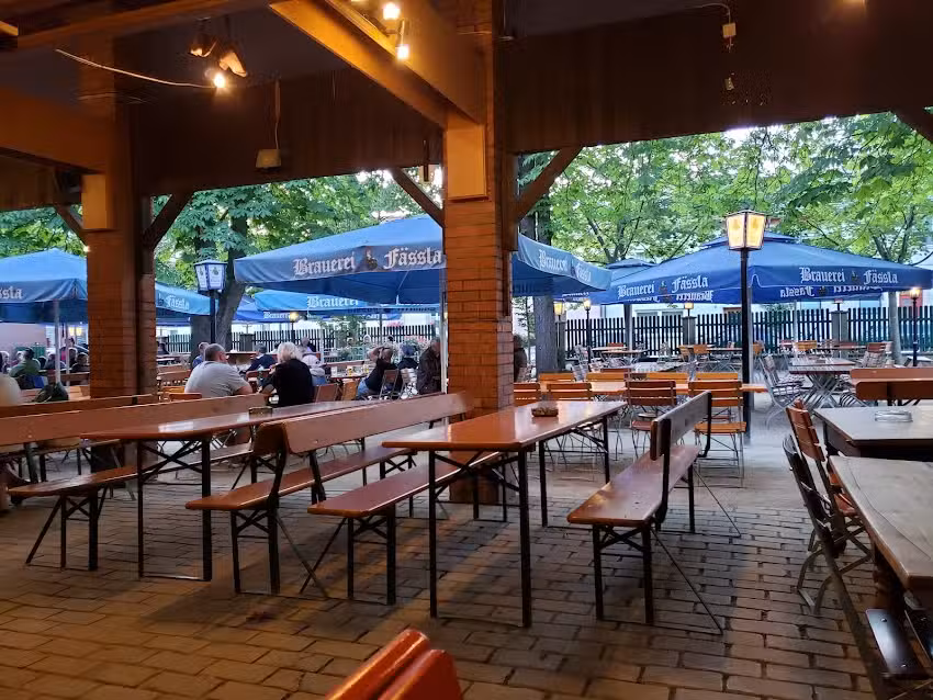 F&auml;ssla Keller Biergarten Bamberg
